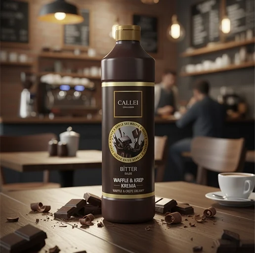 Akademi Çikolata Waffle Sos